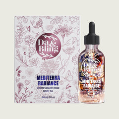 Mediterra Radiance Cornflower Rose Body Oil