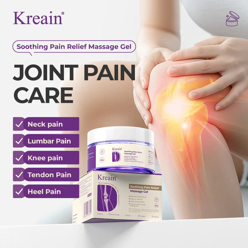 Kreain 5 Rapid Relief Therapy Gel – Soothes knees