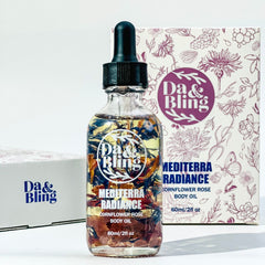 Mediterra Radiance Cornflower Rose Body Oil