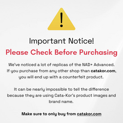 Cata-Kor NAD+ Advanced Anti-Aging Supplement With Resveratrol